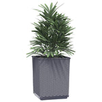 ZNTS Planters 2 pcs Blue Grey 30x30x37 cm Polypropylene 364180