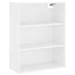 Highboard White 69.5x34x180 cm Engineered Wood 3189997