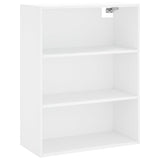 Highboard White 69.5x34x180 cm Engineered Wood 3189997
