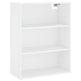 Highboard White 69.5x34x180 cm Engineered Wood 3189933