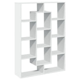 Book Cabinet White 102x29x143 cm Engineered Wood 3310298