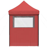 Party Tent Folding Burgundy 200 x 200 x 306 cm Oxford Fabric 42023536