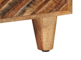 Bedside Table Brown 50 x 33 x 60 cm Solid Mango Wood 4018926