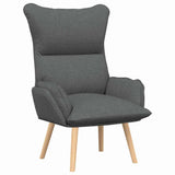 Armchair Dark Grey 69 x 74 x 93 cm Fabric 42001866