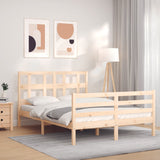 Bed Frame without Mattress Small Double Solid Wood 3194801