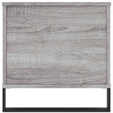 Coffee Table Grey Sonoma 90x44.5x45 cm Engineered Wood 830986