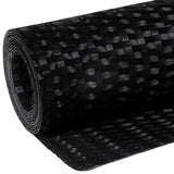 Balcony Screen Black 300x80 cm Poly Rattan 156295