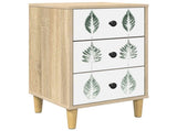 Bedside Cabinet HANAU Sonoma Oak 36 x 33 x 60 cm 8007301