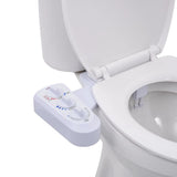 Bidet Toilet Seat Attachment Hot Cold Water Dual Nozzles 145292