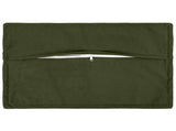 Throw Pillow 6 pcs HOUTEN Green 40 x 60 cm Microfiber Fleece 933345