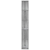 Bookcase 5-Tier Grey Sonoma 45x23.5x162.5 cm Engineered Wood 852785
