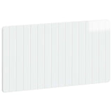 Wall-Mounted Headboard ZWOLLE High Gloss White Engineered Wood 896539