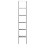 Bookcases 2 pcs Stackable Concrete Grey 30x30x80 cm Engineered Wood 858810