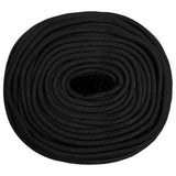 Boat Rope Full Black 8 mm 250 m Polypropylene 152504
