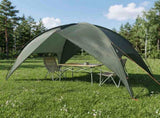 Camping Tent with Rainfly Water-resistant Dome Army Green 42028528
