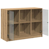 Sideboard Artisian Oak 102x37x75.5 cm Engineered Wood 3318725
