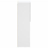 TV Cabinet with LED Lights White 30.5x30x102 cm 837015