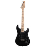 ZNTS GST Stylish Electric Guitar Kit with Black Pickguard Black 34861087