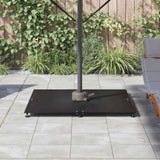 Parasol Base Black 100 x 100 x 4 cm Steel 3407830