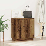 LED Sideboard for Old Wood 71 x 34.5 x 75 cm Engineered Wood 869648