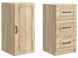Cabinet Set 2 pcs Sonoma Oak 33 x 34.5 x 87 cm Engineered Wood 3416972