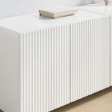 TV Wall Cabinet 2 pcs High Gloss White 59.5 x 31 x 40 cm 892338