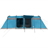 Family Tent Tunnel 8-Person Blue Waterproof 94617