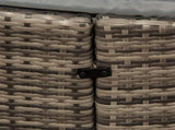 Outdoor PE Rattan Garden Furniture with Cushioned, Patio Wicker Conversation Furniture Set, Round T3398P315907