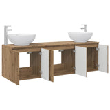 Bathroom Cabinet Set 3 pcs Artisan Oak 49.5 x 44.5 x 65 cm 3405696