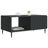 Coffee Table Black 90 x 50 x 40 cm Engineered Wood 894496