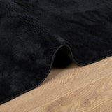Rug OVIEDO Short Pile Black 200x280 cm 375561
