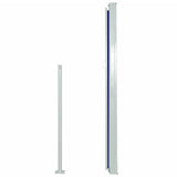 Patio Retractable Side Awning 160x300 cm Blue 317882