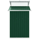 Garden Shed Green 270x130x208,5 cm Galvanised Steel 316242