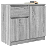 Sideboard with Drawer Grey Sonoma 71x35x65 cm Engineered Wood 861603