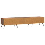 TV Cabinet Old Wood 147 x 34.5 x 30 cm Engineered Wood 895633