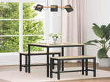 Dining Tables 80 x 80 x 75 cm Engineered Wood Sonoma Oak Square 892627