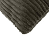 Cushion Cover 12 pcs ALMELO Anthracite 45 x 45 cm Corduroy 914769