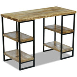 Office Desk Mango Wood 110x50x76 cm 243333
