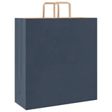 Paper Bags 250 pcs with Handles Blue 45x17x48 cm 4101933