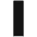 Shoe Cabinet Black 30x35x100 cm Engineered Wood 811431