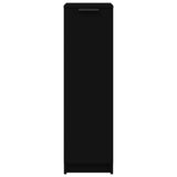 Shoe Cabinet Black 30x35x100 cm Engineered Wood 811431