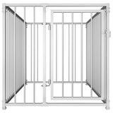 Outdoor Dog Kennel 100x200x100 cm 144488