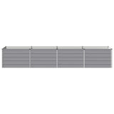 Raised Garden Bed Grey 320 x 80 x 55 cm cold-rolled steel 8006420