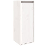 Wall Cabinets 2 pcs White 30x30x80 cm Solid Wood Pine 813498