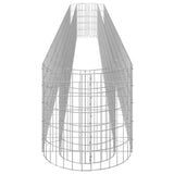 152029 Gabion Raised Bed Galvanised Iron 470x50x50 cm
