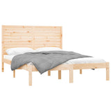 Bed Frame without Mattress 140x200 cm Solid Wood 3104608