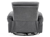 Electric Power Recliner Chair, 300&deg Swivel Rocker, Adjustable Headrest & Foldable Armrests, 330 34867600