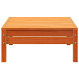 Garden Sofa 3-Seater Wax Brown Solid Wood Pine 838044