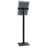 Pedestal Poster Stand Silver A3 Cast Iron 42020977