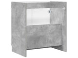 Bathroom under Sink Cabinet Concrete Grey 56 x 37.5 x 81 cm 890037
